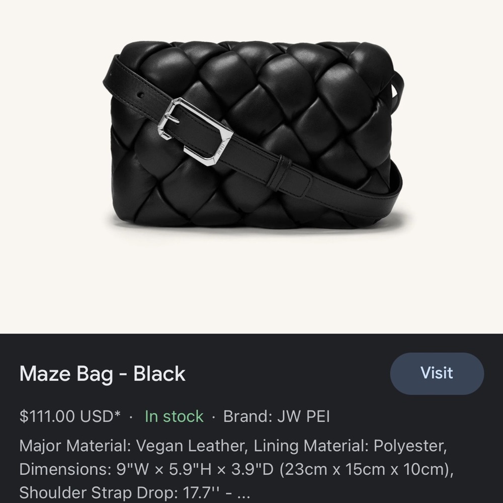 Jw pie crossbody bag